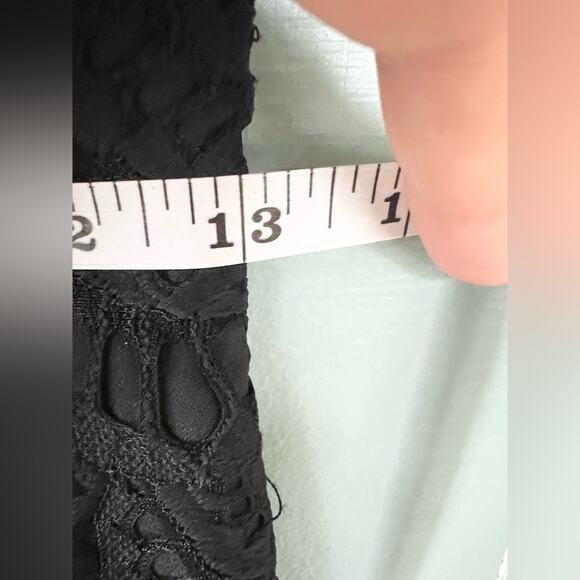 Lilly Pulitzer NWT Kenna dress in onyx black lace dress fall wedding cocktail 00 - Picture 12 of 12